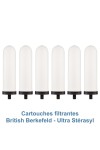 BRITISH BERKEFELD : 3 paires de cartouches filtrantes Ultra Stérasyl